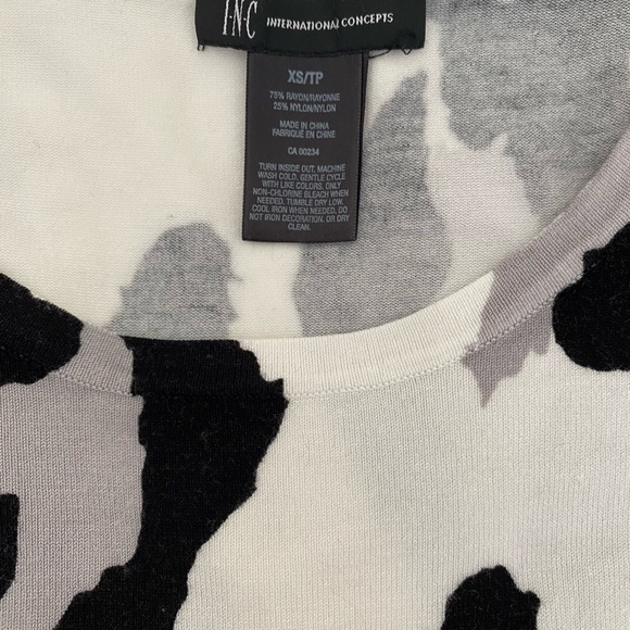 Animal Print Sequin Top - Picture 6 of 7